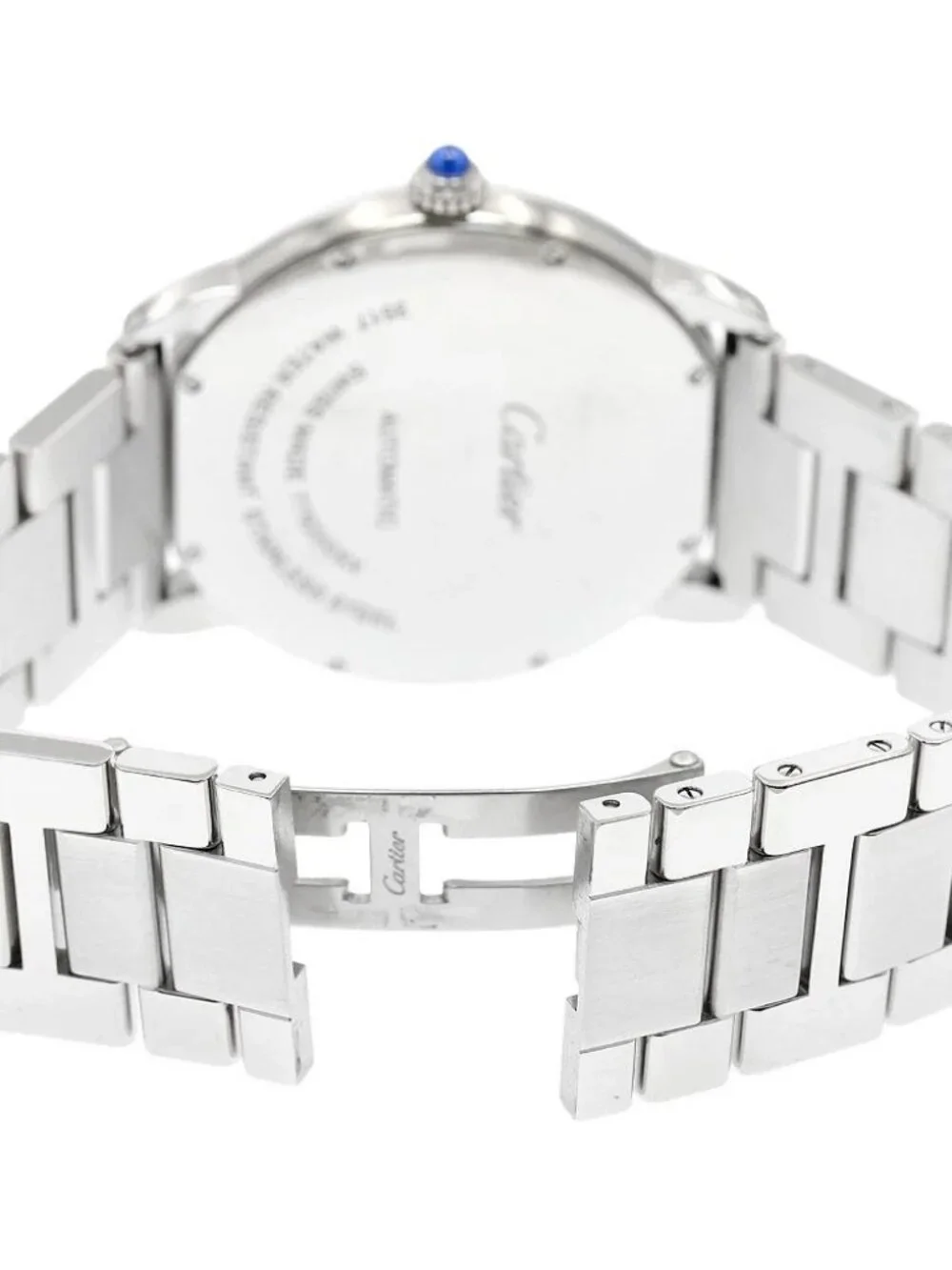 CARTIER Ronde Solo XL W6701011 Date Silver Dial Automatic Men's Watch_971105